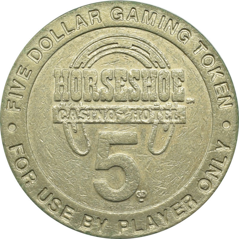 Horseshoe Casino Tunica Mississippi $5 Token