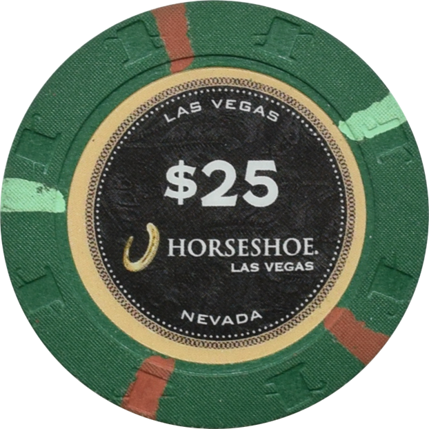 Horseshoe Casino Las Vegas Nevada $25 Chip 2022