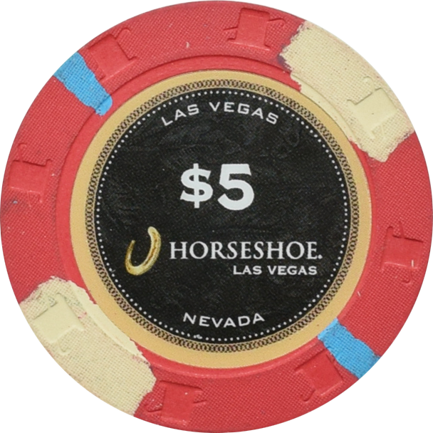 Horseshoe Casino Las Vegas Nevada $5 Chip 2022