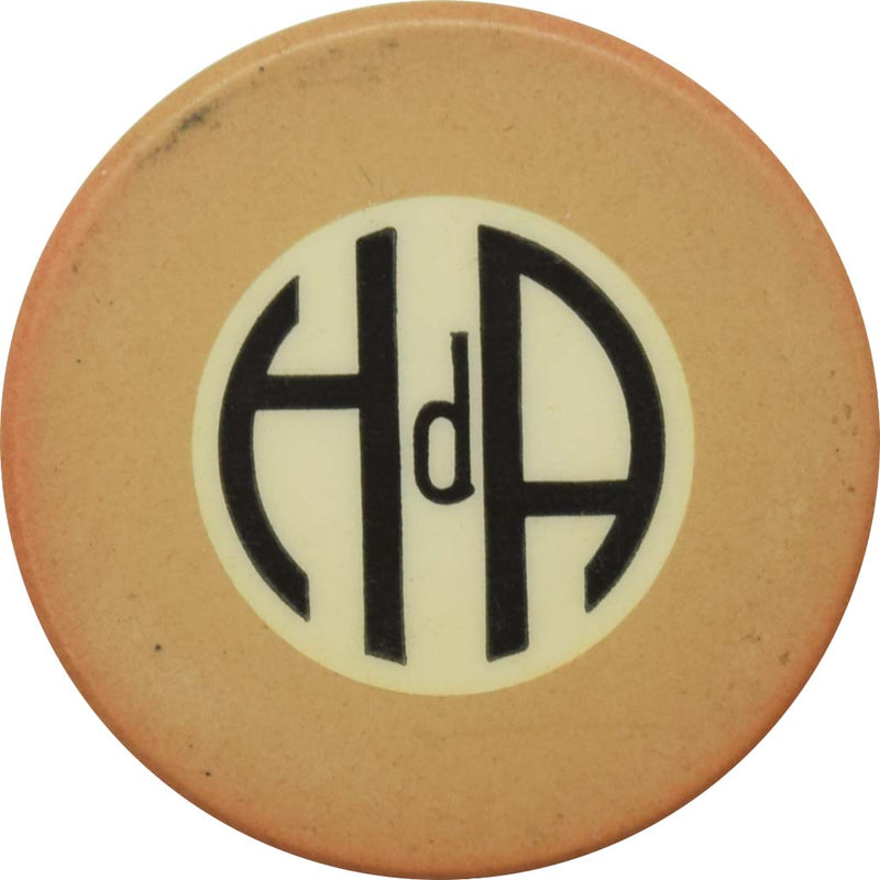 HdA (Hotel del Artistica) Casino Habana Cuba Biege C&S Chip