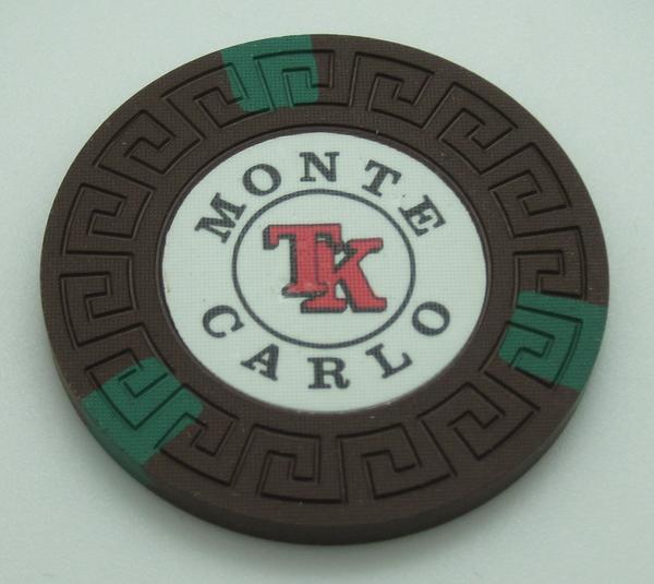 Set of 300 Monte Carlo $1-$5-$25 Casino Chips Reno Nevada 1970s