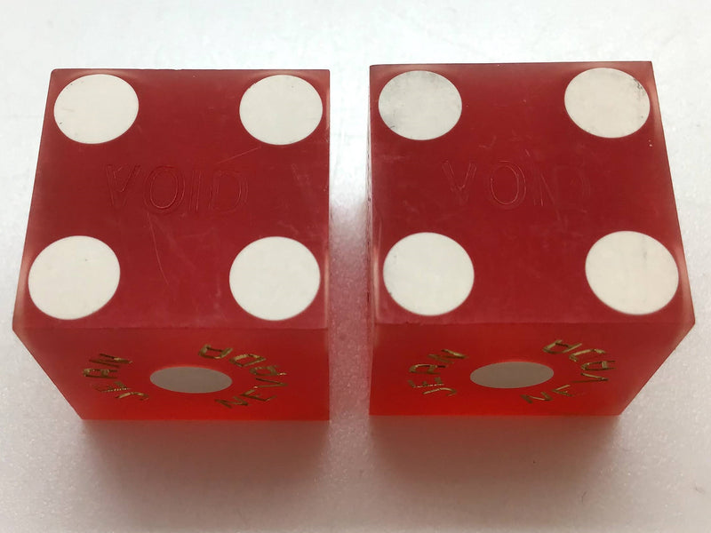 Gold Strike Gambling Hall Casino Jean Nevada Dice Pair