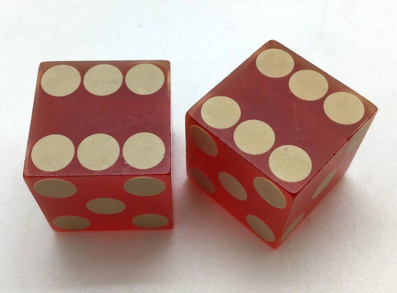 King 8 Casino Las Vegas Nevada Red Dice Pair