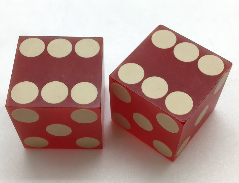 Landmark Casino Las Vegas Nevada Red Dice Pair