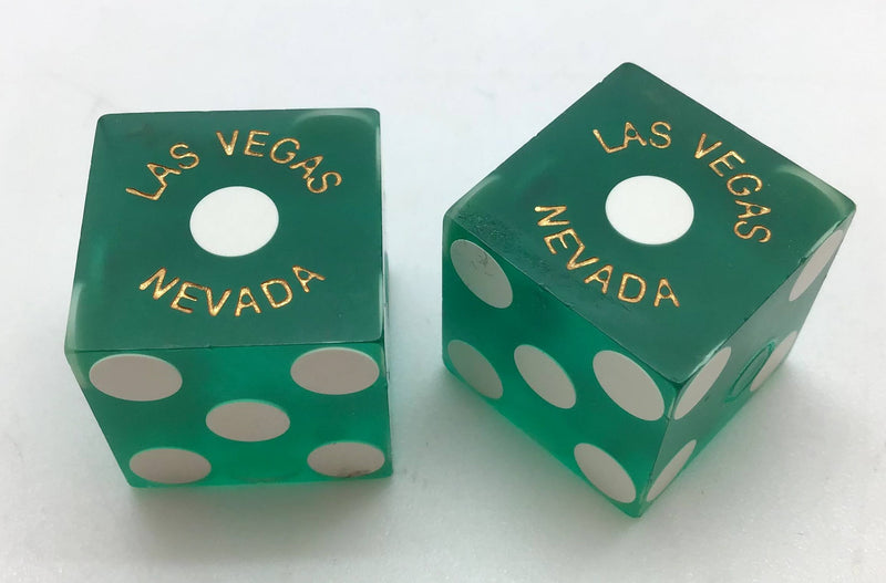 Margaritaville Las Vegas Nevada Green Dice Pair