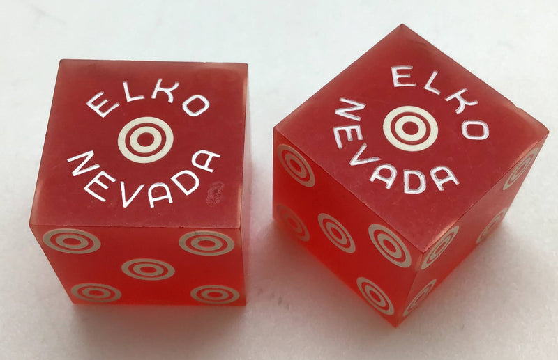 Red Lion Casino Elko Nevada Dice Pair Red