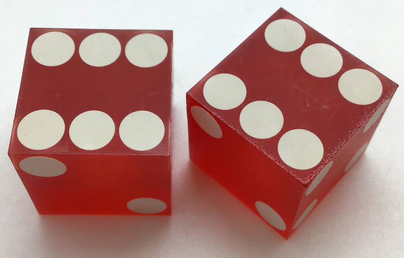 Riata Casino Las Vegas Nevada Dice Pair Red