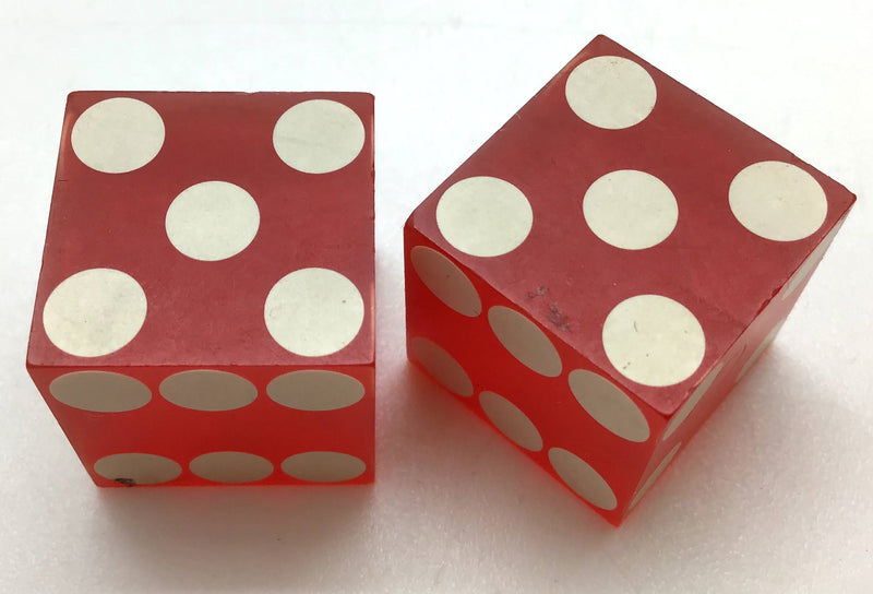 Riviera Casino Las Vegas Nevada Dice Pair Red