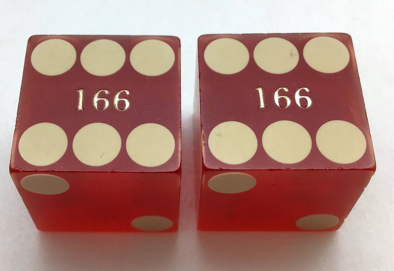 Royal Hotel Casino Las Vegas Nevada Dice Pair Red