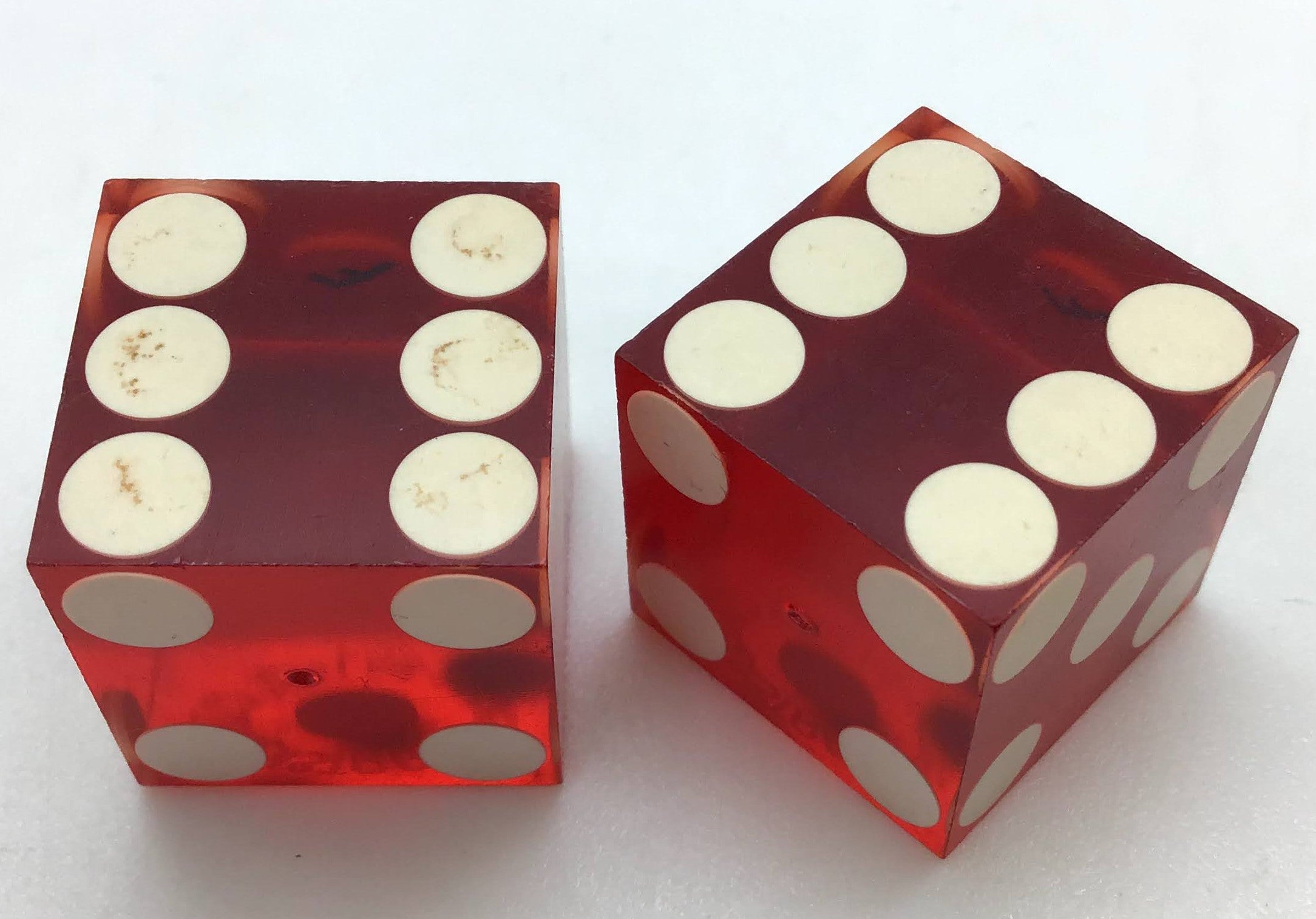 El Conquistador Casino Las Vegas Nevada Red Dice Pair