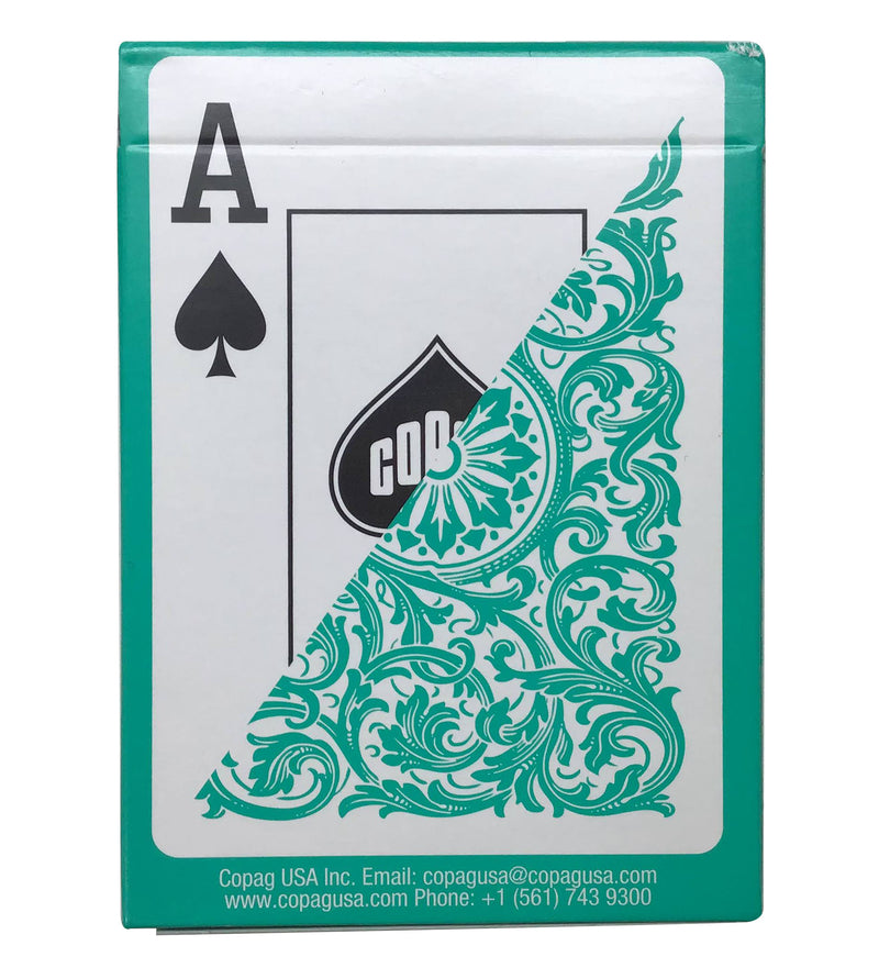 Copag Elite 100% Plastic Single Deck Poker Size Jumbo Index