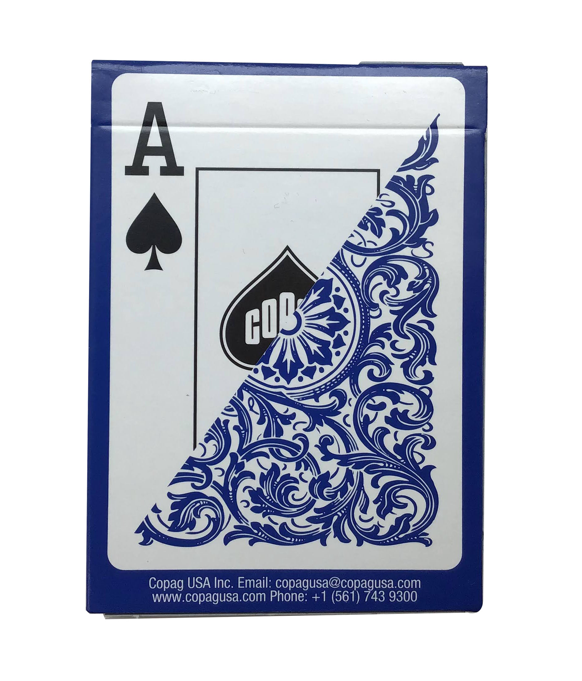 Copag Elite 100% Plastic Single Deck Poker Size Jumbo Index