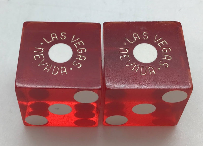 Marina Casino Las Vegas Nevada Dice Pair Red