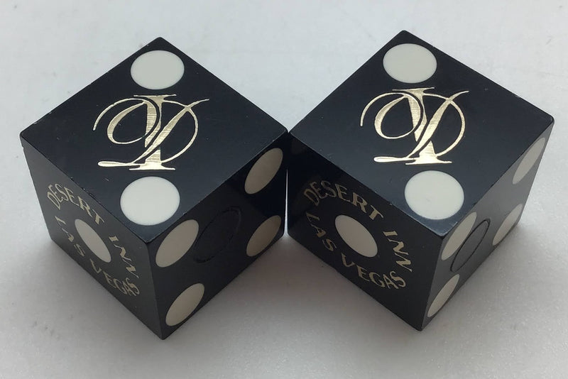 Desert Inn Casino Las Vegas Nevada Dice Pair Black