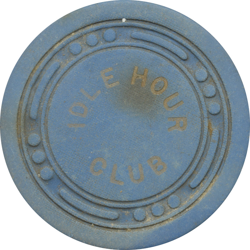 Idle Hour Club Illegal Casino Galveston Texas Blue Chip