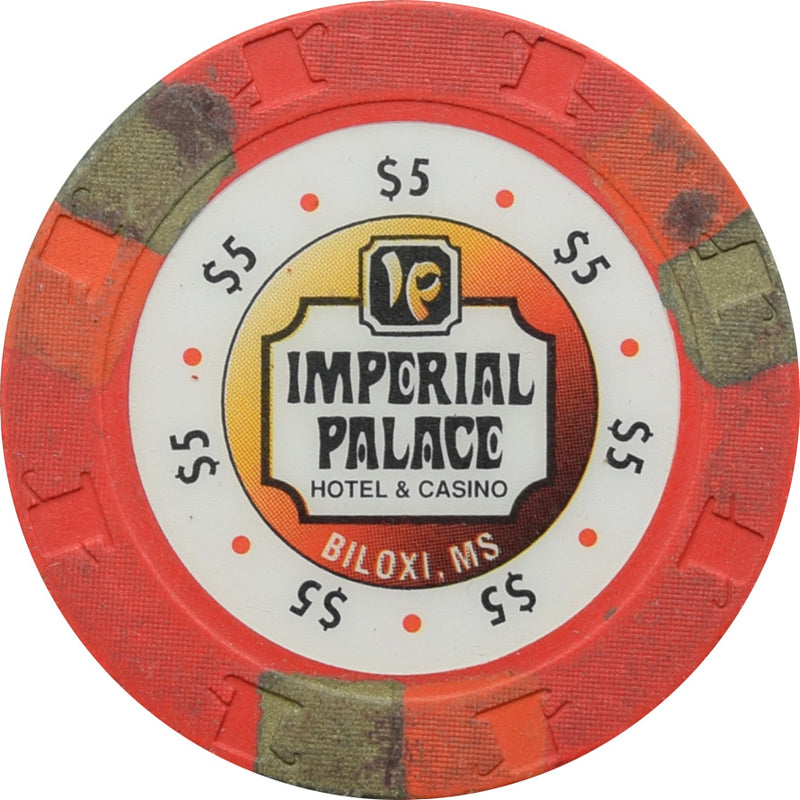 Imperial Palace Casino Biloxi Mississippi $5 Chip