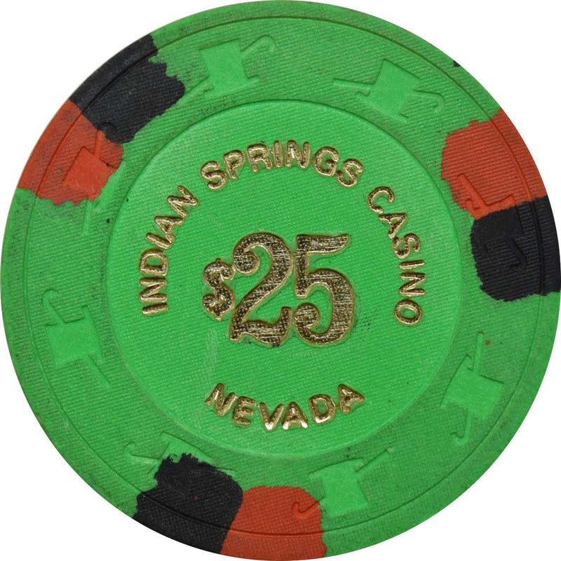 Indian Springs Casino Indian Springs Nevada $25 Chip 1985