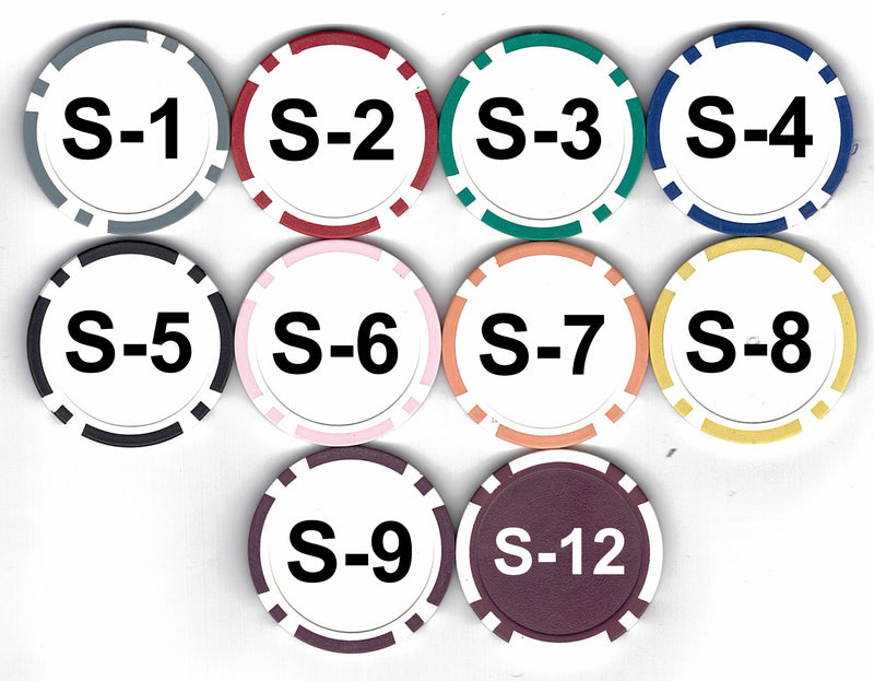 Casino Quality Laminated Inlay Custom Poker Chips