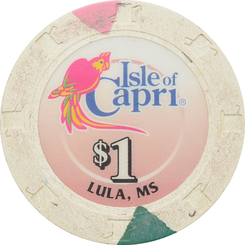 Isle of Capri Casino Lula MS $1 Chip