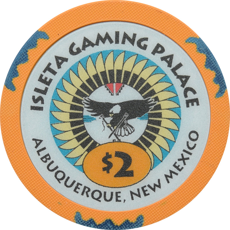 Isleta Casino Albuquerque NM $2 Chip