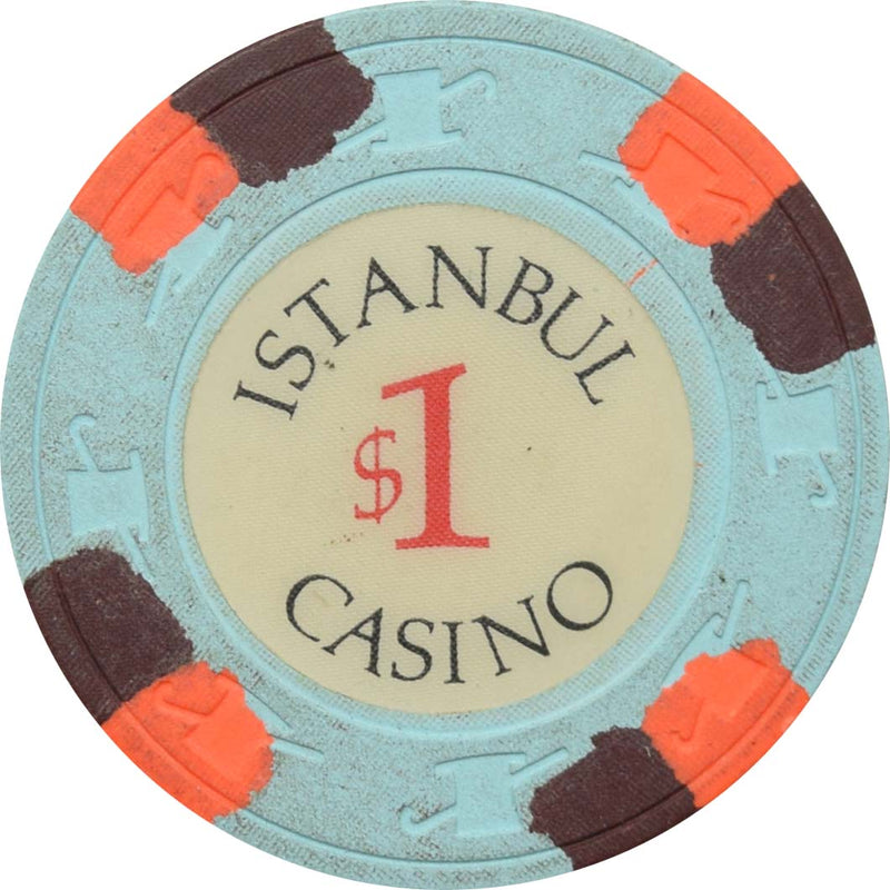 Istanbul Casino Turkey $1 H&C Chip