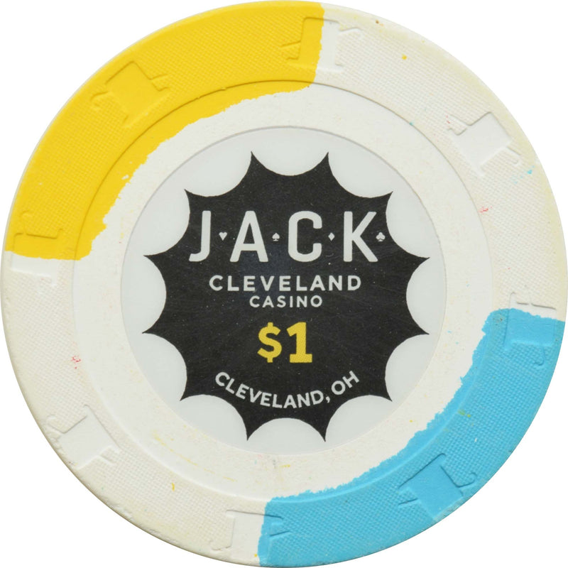 JACK Casino Cleveland Ohio $1 Chip