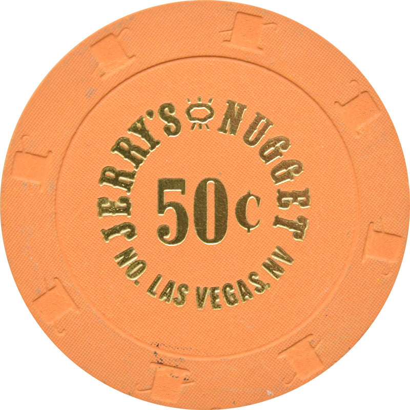 Jerry's Nugget Casino N. Las Vegas Nevada 50 Cent Chip 2020