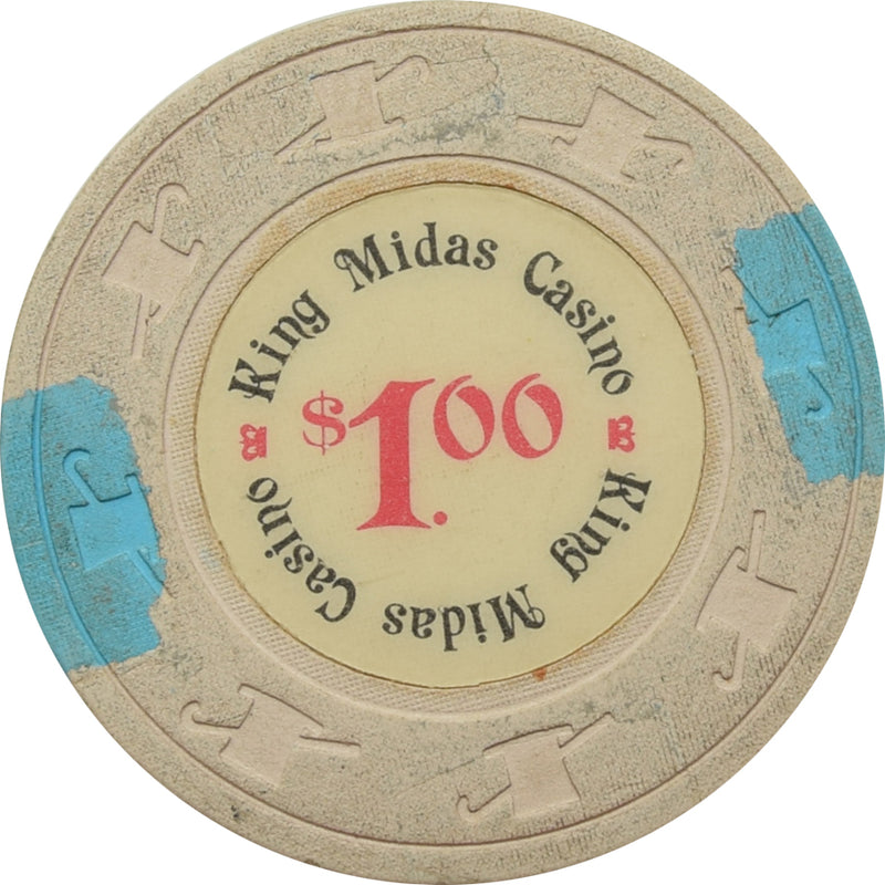 King Midas Casino Philipsburg St. Maarten $1 Chip