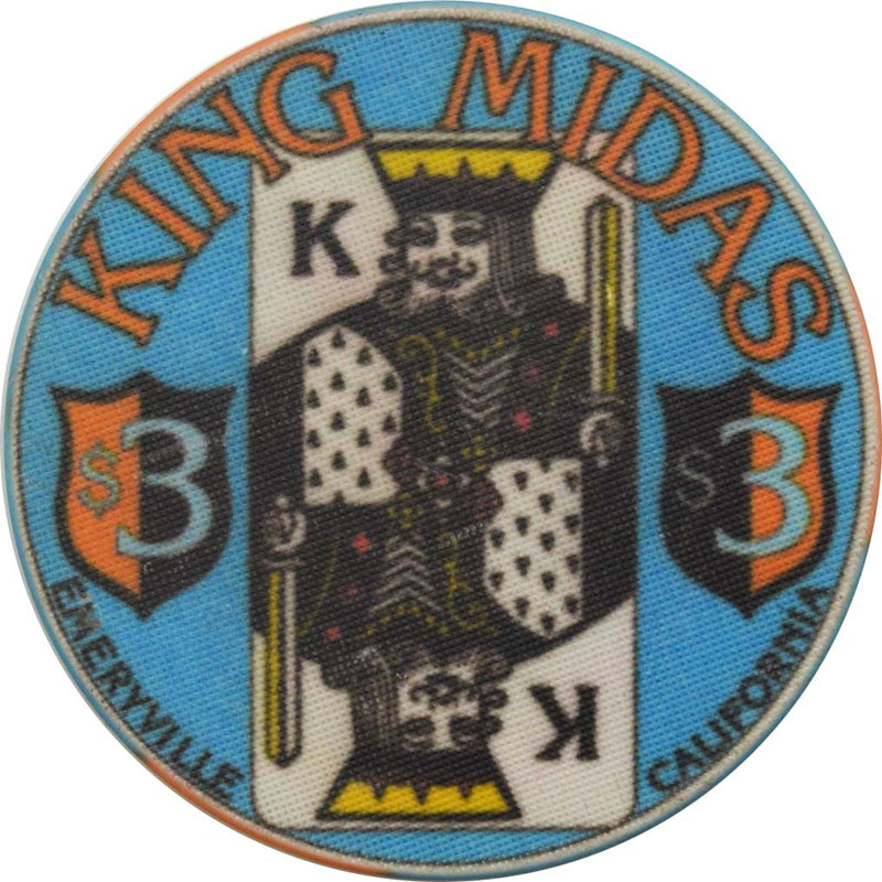 King Midas Casino Emeryville California $3 Chip