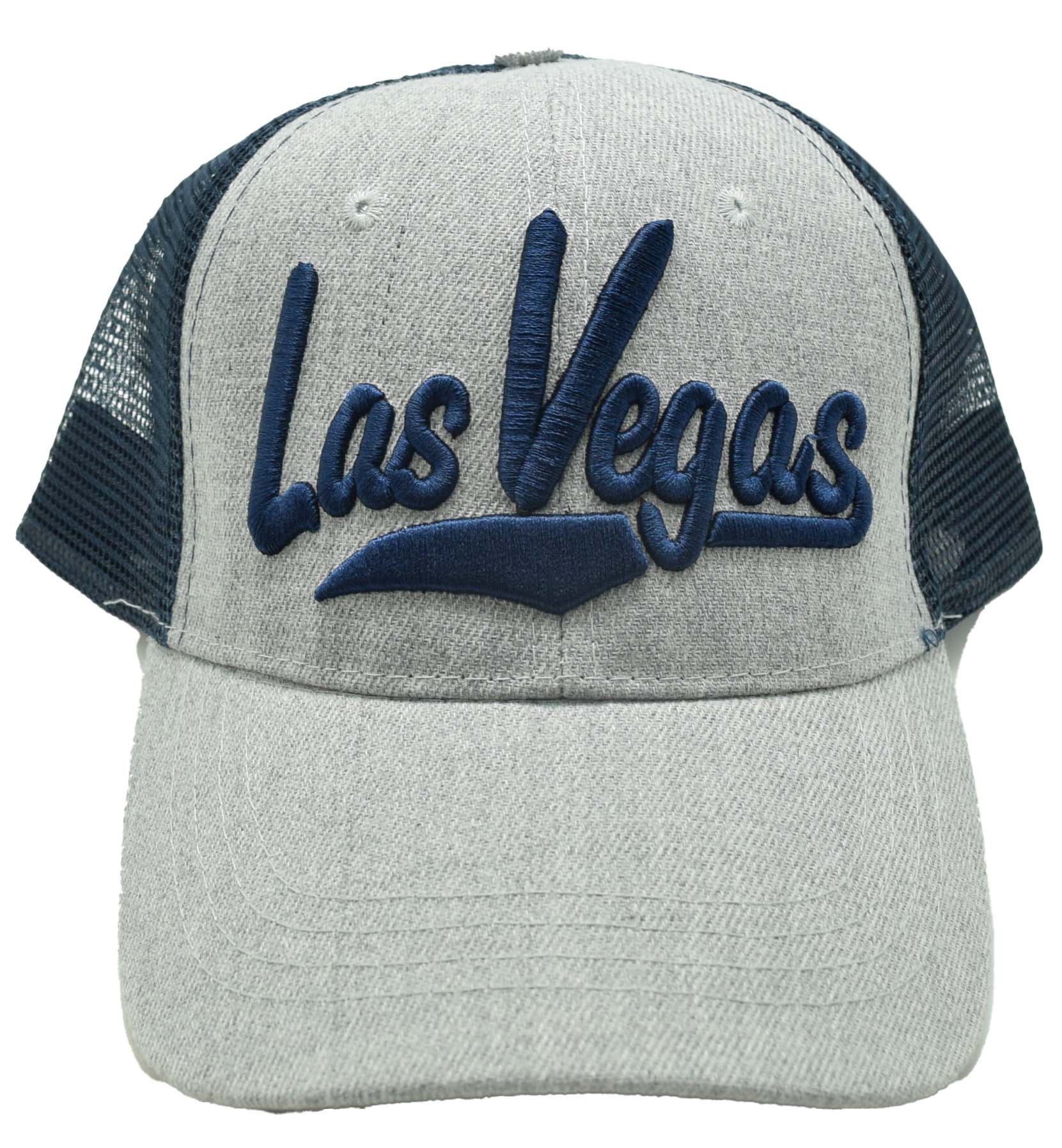 Las Vegas Cursive Script Mesh Hat