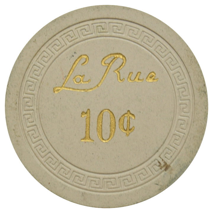 La Rue Casino Las Vegas Nevada 10 Cent Chip 1950