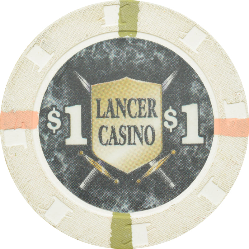 Lancer Casino Clarkston Washington $1 Chip