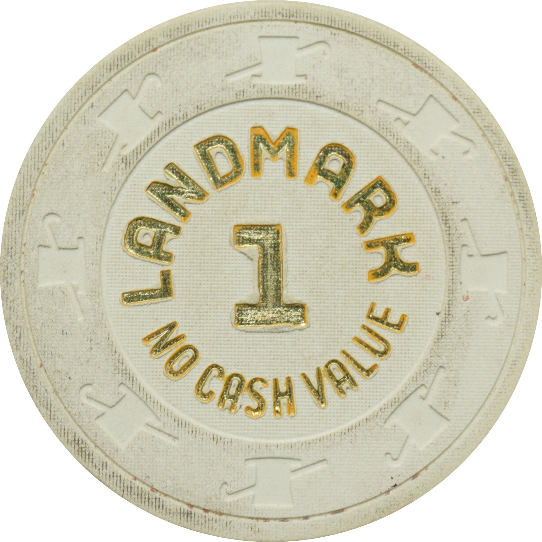 Landmark Casino Las Vegas Nevada $1 NCV Chip 1980s