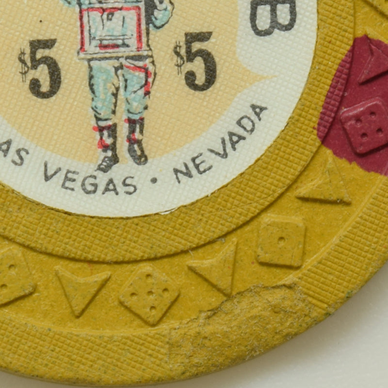 Las Vegas Club Casino Las Vegas Nevada $5 Chip 1963