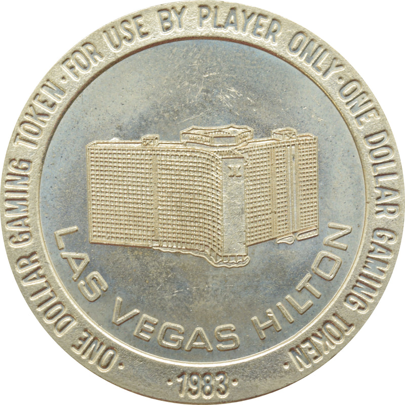 Las Vegas Hilton Casino Las Vegas Nevada $1 Token 1983