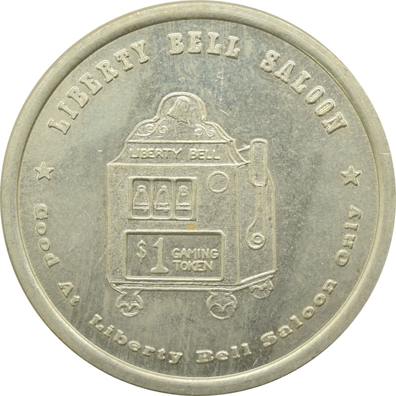 Liberty Belle Saloon Reno NV $1 Token 1979