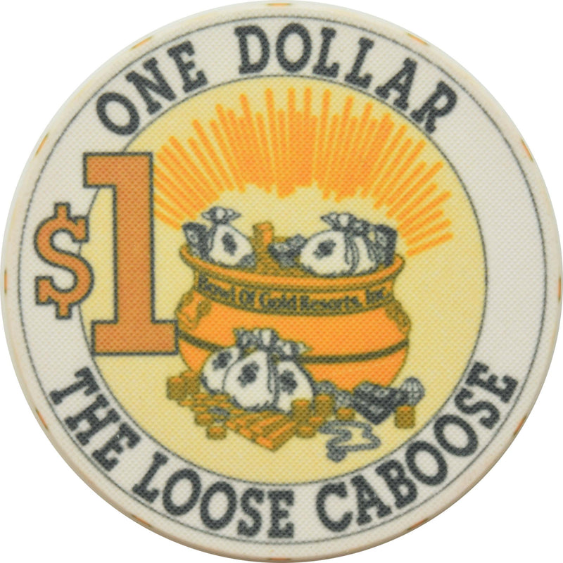 Loose Caboose Casino Black Hawk Colorado $1 Chip