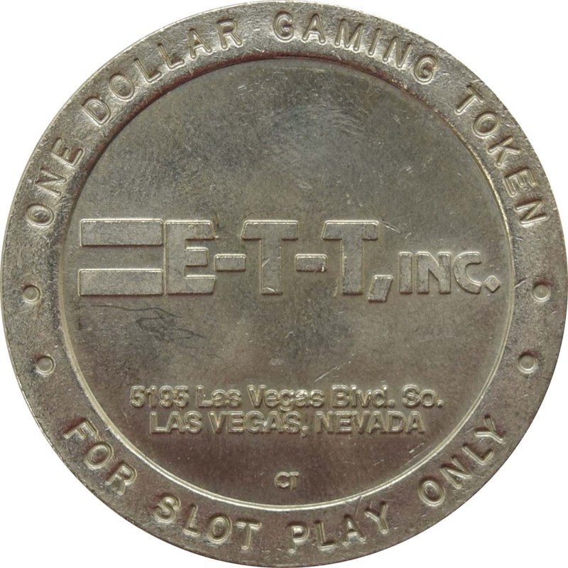 Lotus Chinese Restaurant & Lounge Casino Las Vegas Nevada $1 Token 1994