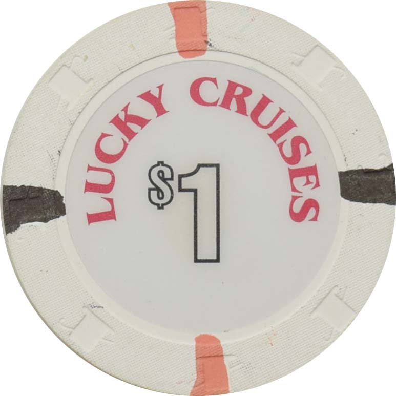 Lucky Cruises/Manhattan Cruises Manhattan New York $1 Chip