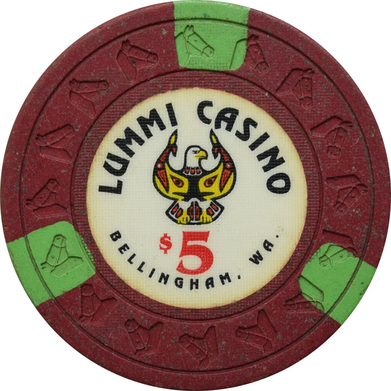 Lummi Casino Bellingham Washington $5 Chip