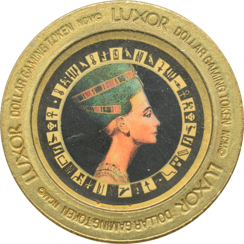 Luxor Casino Las Vegas Nevada $1 Queen Nefertiti Token 1994