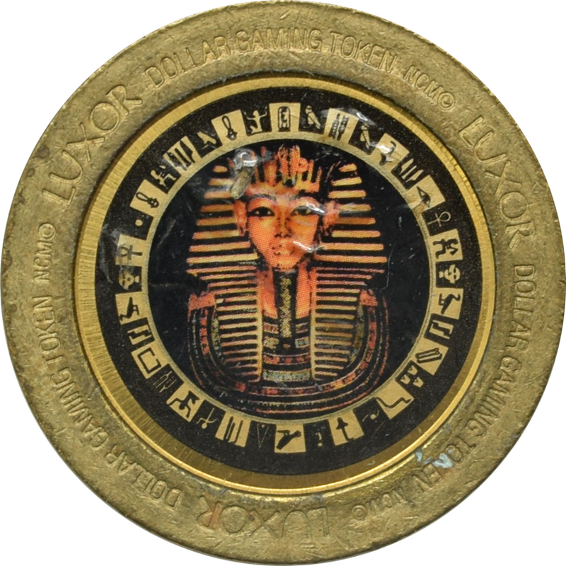 Luxor Casino Las Vegas Nevada $1 King Tut Token 1994