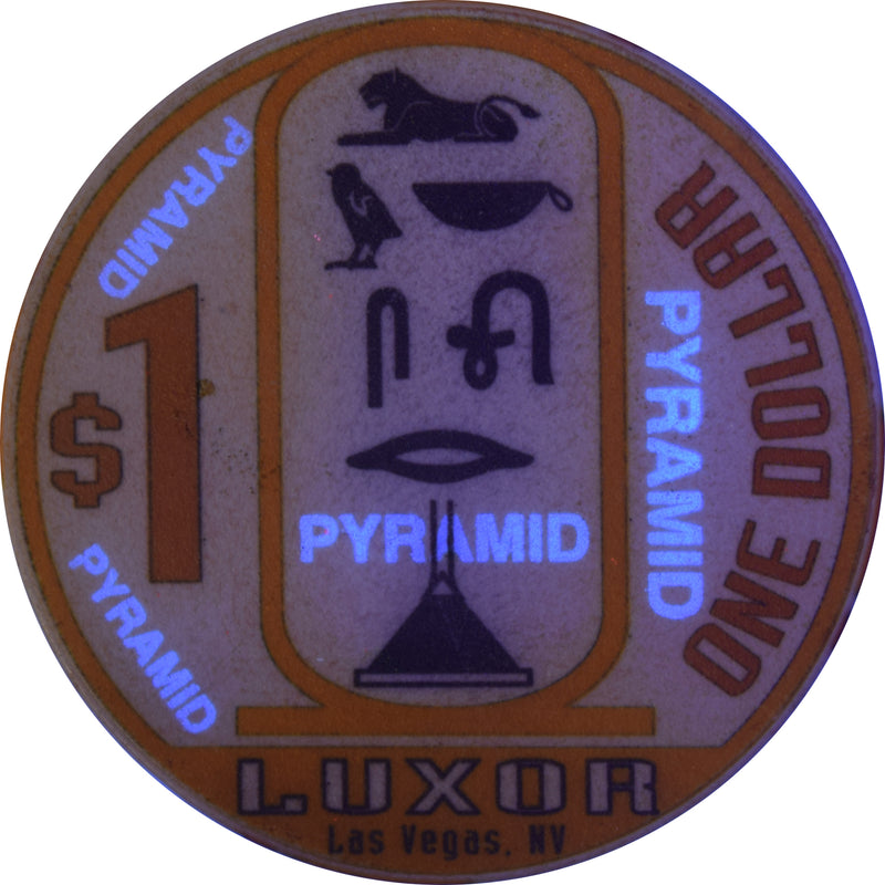 Luxor Casino Las Vegas Nevada $1 Chip 1995