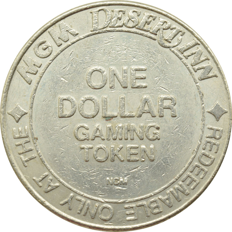 MGM Desert Inn Casino Las Vegas Nevada $1 Token 1990