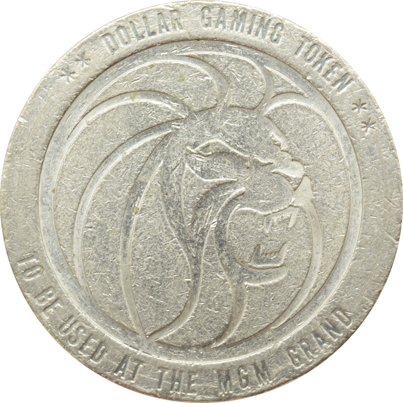 MGM Grand Casino Las Vegas Nevada $1 Token 1980