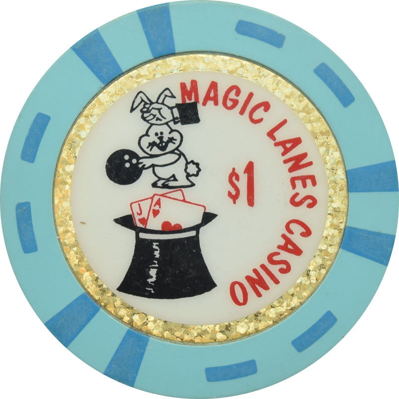 Magic Lanes Casino Seattle WA $1 Chip