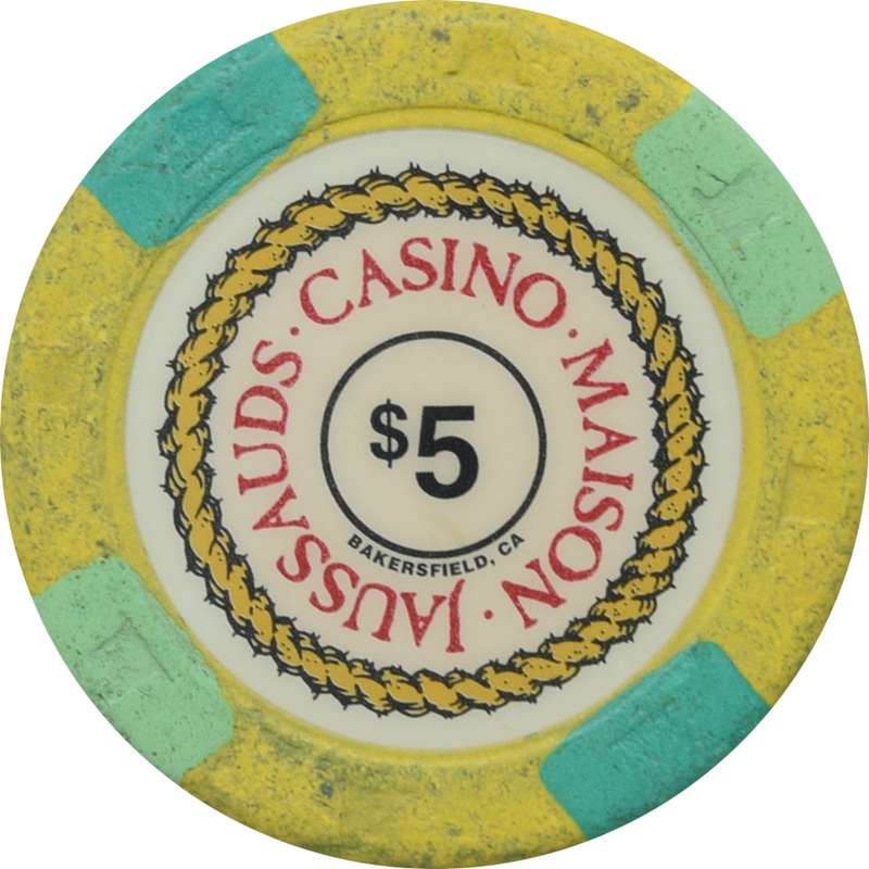 Maison Jaussauds Casino Bakersfield California $5 Chip