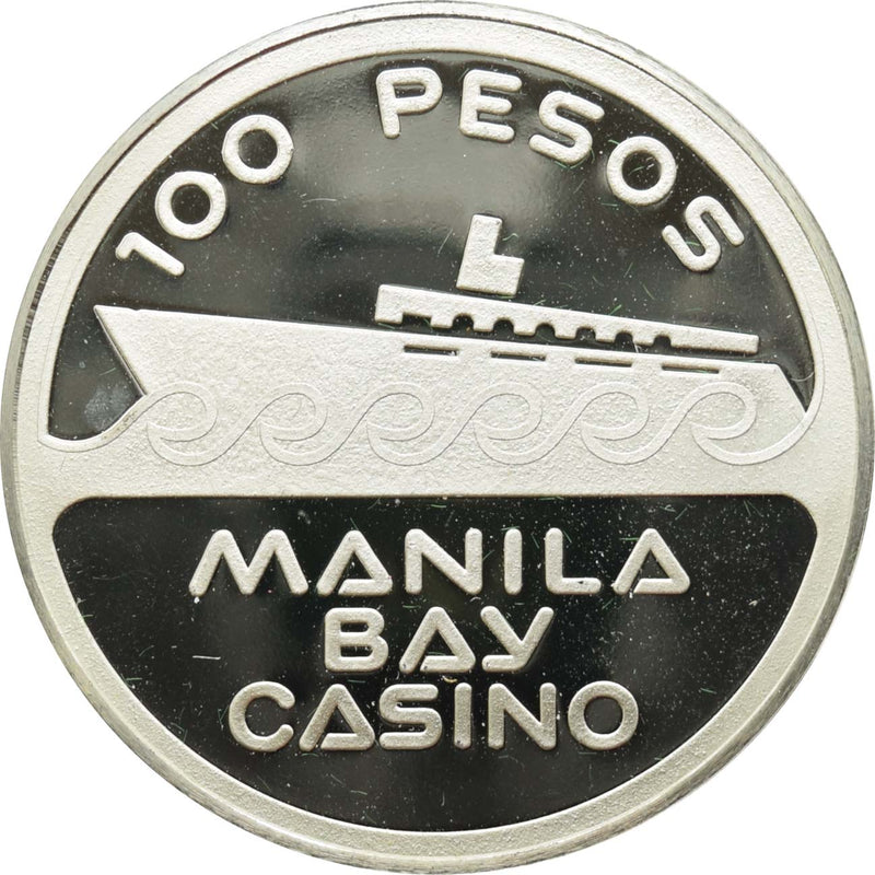 Manila Bay Casino Manila Philippines 100 Pesos Token