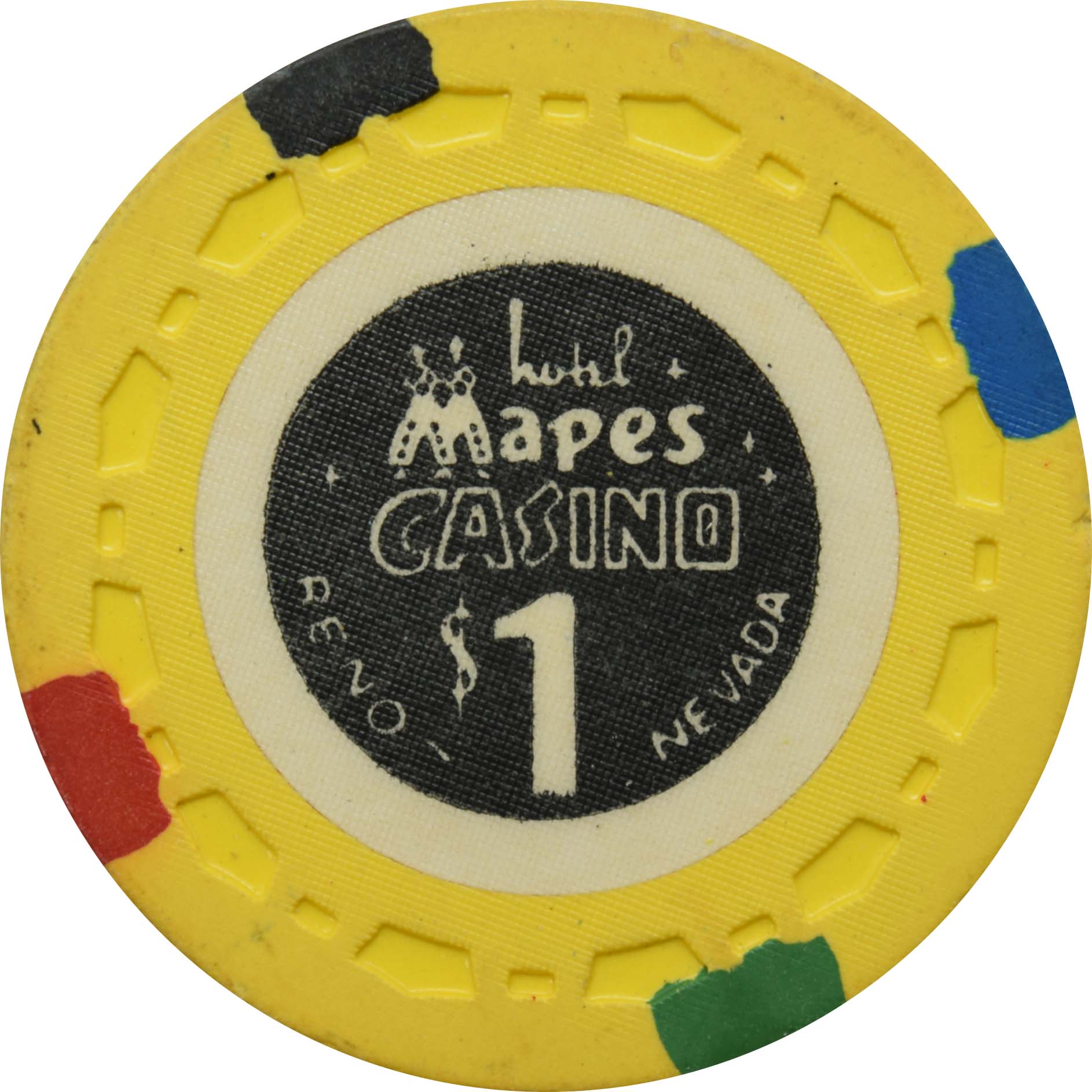 Mapes Casino Reno Nevada $1 Chip 1964