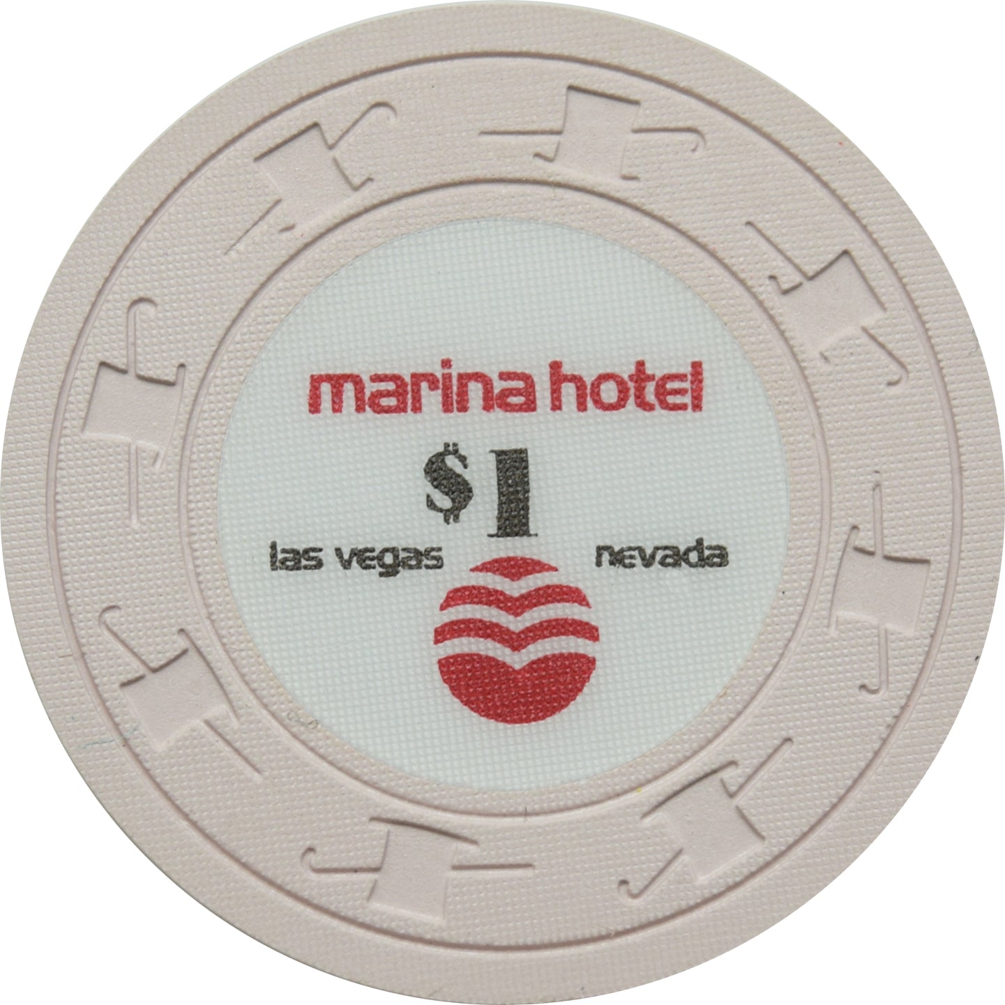 Marina Casino Las Vegas Nevada $1 Chip 1988